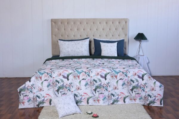 Whispering Petals Bedsheet