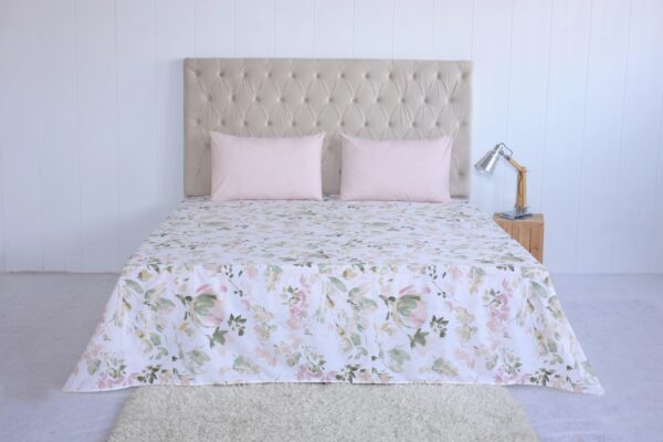 Soft Pastel Floral Bedsheet