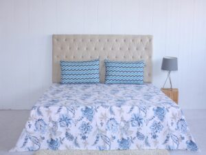 Blue Floral Bedsheet