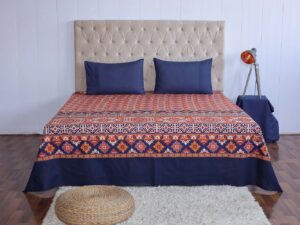 Midnight Mosaic Bedsheet