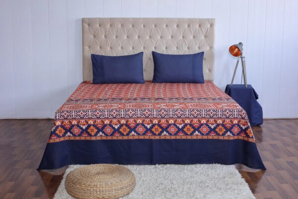 Midnight Mosaic Bedsheet