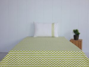 Lime Zigzag